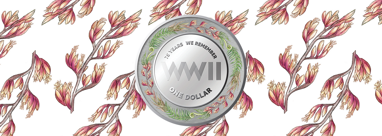 WWII 75 Years coins